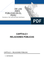 Historia de Las Relaciones Públicas en El Perú