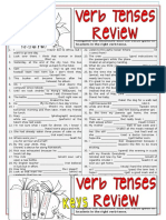 b1 Verb Tenses Review Grammar Drills Tests 94314 2