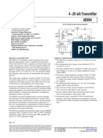 AD694-Circuito Transmisor de 4-20ma, 0-10V