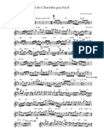 Um Chorinho Pra Você Clarinet in BB PDF