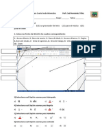 Examen Informatica Cuarto Grado