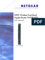 N900 Wireless Dual Band Gigabit Router WNDR4500: User Manual