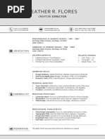 Chronological Resume - Light - Page 2