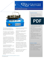 Lapping Machine Model 20 Lapmaster