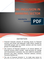 Financial Inclusion in Banking Sector