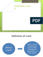 Approaches To Language Testing