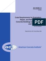 Code Requirements For Evaluation, Repair, and Rehabilitation of Concrete Buildings (ACI 562M-13) and Commentary