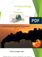 Impacts of Climate Change On Economy