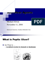 Anti-Ulcer Agents: Michael Alwan November 11, 2004