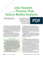 Assess Hazards With Process Flow Failure Modes Analysis: Safety