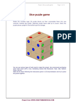 Dice Puzzle Game PDF