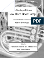 Bordogni Low Horn Bootcamp Sample