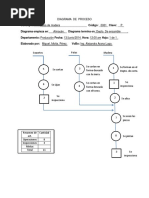 Diagrama de Proceso Plantilla