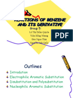 Reactions of Benzene and Its Derivative