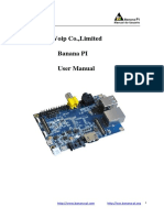 Banana PI User Manual PDF