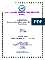 Tarea IV Fundamentos y Estructura Del Curriculo Dominicano