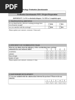 WP Evaluation Questonaire