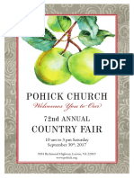 Pohick Church Fair Book, 2017