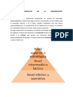 Niveles Jerárquicos de La Empresa