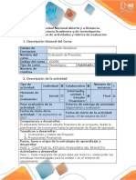 Guía y Rubrica de Evaluación - PFase 2. Construir El Estudio Financiero Del Proyecto