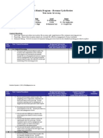 Audit Matrix Program - Revenue Cycle Review Test Area: Invoicing