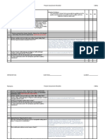 Internal Audit Checklist