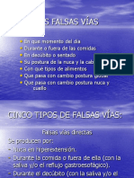 Las Falsas Vías