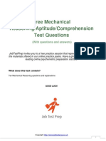 Free Mechanical Aptitude Questions Answers PDF