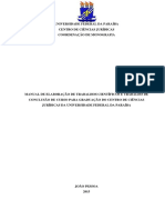 Manual de Elaboracao Tcc-Ccj-Ufpb 2015