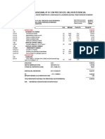 Presupuesto Adicional y Deductivo de Cerco Perimetrico