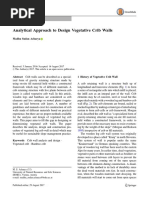 Analytical Approach To Design Vegetative Crib Walls PDF