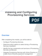 Installing and Configuring Provisioning Services