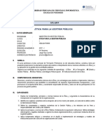 2017-I UPCI-EPG - Sílabo Ética para La Gestión Pública - J. Ruiz - Julio 2017