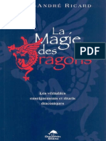 Marc André Ricard DraconiaLa Magie Des Dragons Les Véritables Enseignements Et Rituels Draconiques