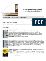 01-Bibliografia Discipulado Aconselhamento