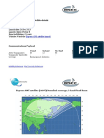 RSCC Express AM5 Satellite Footprint