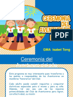 1 Ceremonia Aventurero Del Año e Investidura Gma