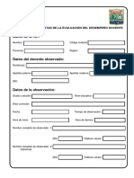 Ficha de Toma de Notas