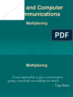 Data and Computer Communications: Multiplexing