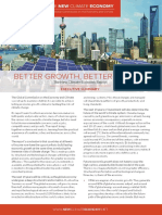 Better Growth, Better Climate: The New Climate Economy Report