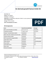 Rat PDGF (Platelet-Derived Growth Factor) ELISA Kit: Instruction Manual