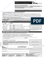 Customer Maintenance Form A