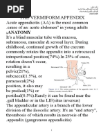 Acute Appendix