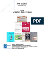 Cours Fondations Des Ouvrages PH Reiffsteck 2009-2010 PDF