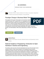 Paradigm Change in Business Model Thinking: Robert G. Picard