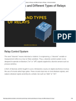 Basics of Relays and Different Types of Relays - All Instrumentation