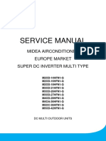 Service Manual of Multi Outdoor Units High Efficiency