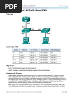 5.3.3.2 Lab - Troubleshoot LAN Traffic Using SPAN