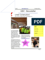 November 2006 SBC Newsletter, Cyclists of Greater Seattle