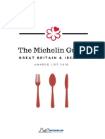 Michelin Guide 2018 Awards List: Great Britain and Ireland